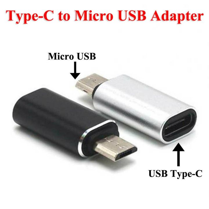 Allmobiles] Bộ Chuyển Đổi Micro USB Đực Sang USB-C Loại C Đầu Nối Sạc Dữ  Liệu 