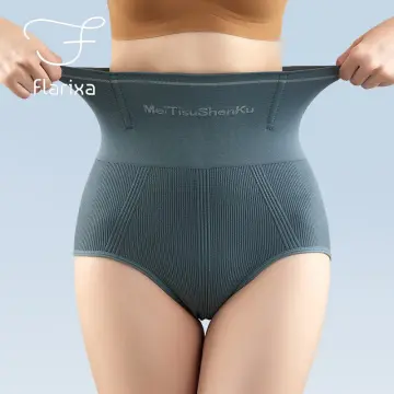 Flarixa Seamless High Waist Panties for Women Flat Belly Shaping