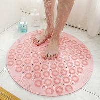 【ปัจจุบัน】เสื่อห้องน้ำ Anti Slip Soft Massage Pad พร้อม Sucker อ่างอาบน้ำพรมฝักบัว Pad พรมห้องน้ำและชุดเสื่ออาบน้ำรอบ PVC