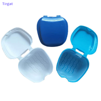 ?【Lowest price】Tirgat กล่องเก็บแปรงสีฟันดูแลฟันปลอม1ชิ้นทำความสะอาดฟันปลอมพร้อมที่แขวนภาชนะตาข่ายสำหรับทำความสะอาดฟันปลอม