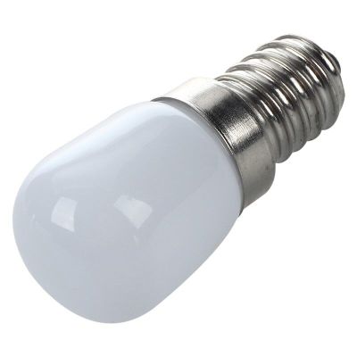 【✱2023 HOT✱】 lan84 1.5W Ses E14 2835ตู้เย็น Smd หลอดไฟไฟ Led ตู้เย็นโคมไฟ Pygmy ขนาดเล็ก220V สี: แพ็คสีขาว: 1ชิ้น