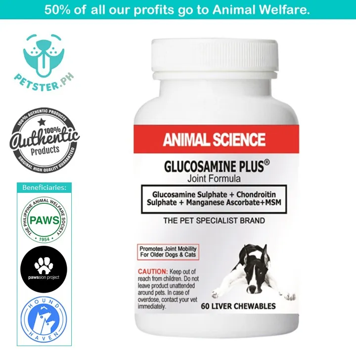 Animal Science Glucosamine Plus Chewables Lazada PH