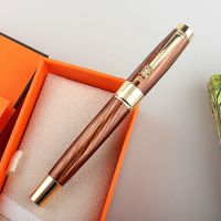 High quality 8025 Metal Fountain Pen Vintage Classic Dragon Ink Pen  Nib 0.5mm Business Gift Pen  Pens