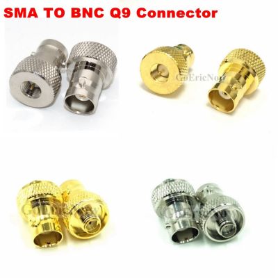 1pcs Connector Adapter SMA to BNC Male Plug &amp; Female Jack RF Coaxial Converter Wire Terminal Straight New Electrical Connectors