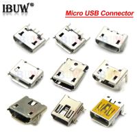 10PCS/lot Micro USB Type Connector Female Port Jack Tail Socket Plug For Android phone data connector NEW DIP SMD WATTY Electronics