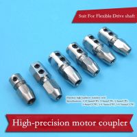 RC Precision มอเตอร์ Coupler โมเดลเรือมอเตอร์และเพลาขับเคลื่อนยืดหยุ่นเชื่อมต่อไดรฟ์เพลาสแตนเลสล็อค