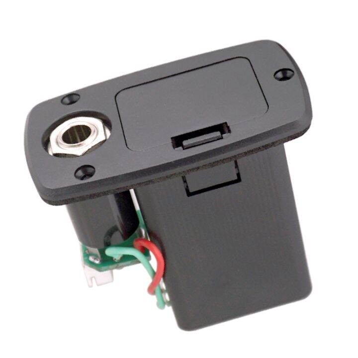 ABS 9V Guitar Pickup Battery Case Box for Electric Acoustic Guitar Bass