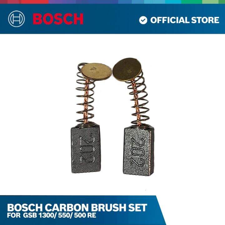 Bosch Carbon Brush Set For Gsb Re Tools Accessories Lazada Ph