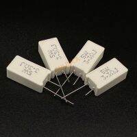 10 Pcs 5W Vertical cement resistance 0.05 100K ohm 5 0.1R 0.15R 0.22R 0.25R 0.39R 0.47R 1R 10RJ 100R 150R Ceramic resistor