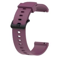 แถบนาฬิกาซิลิโคนสปอร์ตสำหรับ Garmin Vivoactive 3 20มม. (สีดำ) (ลดเอง)