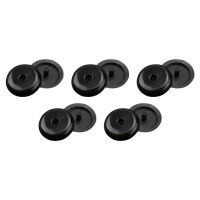 】【=-【 Car Parts Black Plastic Car Safety Seat Belt Stopper Spacing Limit Buckle Clip Retainer Seatbelt Stop Button Car Accessories