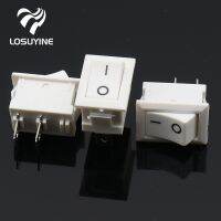 10pcs/lot 10x15mm White 2PIN SPST ON/OFF G134 Boat Rocker Switch 3A/250V Car Dash Dashboard Truck RV ATV Home