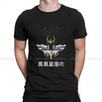 Saint Seiya Ikki No Phoenix T Shirt Harajuku Fashion High Quality Tshirt Large O-Neck Men Tshirts 【Size S-4XL-5XL-6XL】