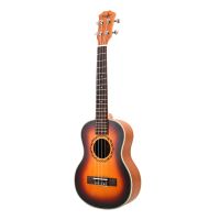 23 Inch Ukulele Sabilli Wood 4 Strings Concert Ukulele for Beginner Musical Instrumes