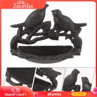 Zecetim Feeder Feeder Iron Wall Wall Mount Feeder Garden Decoration Bird Wall Decor