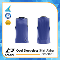 Ocel เสื้อแขนกุด Ocel Sleeveless Shirt Akira OC-SL001 Blue