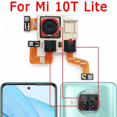 กล้องหลังด้านหลังเดิมสําหรับ Xiaomi Mi 10T Lite 5G ด้านหลังกล้องหลักโมดูล Flex อะไหล่ทดแทน