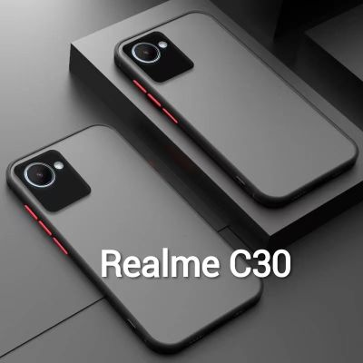 ส่งจากไทย เคสมือถือ เคสขอบนิ่มหลังแข็งขุ่น คลุมกล้อง Realme Narzo 50i Prime/Realme C31/C30/C33/C30S/Realme Narzo50i/C11 2021/C21Y/C21/C20
