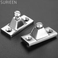 2 Pcs Marine Grade 316 Stainless Steel Side Mount Deck Hinge Pyramid-shape Base For Bimini Tops Screws Hardware Fittings Boats Accessories