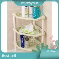 ชั้นวางของในห้องน้ำ ชั้นวางพลาสติก ชั้นวางของอเนกประสงค์ Bathroom Corner Shelf