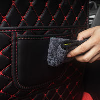 1Pcs Car Seat Red Line PU Leather Anti Kick Pad Protector Cover Mat 82cm*43cm Universal Car Seat Cover Accessories