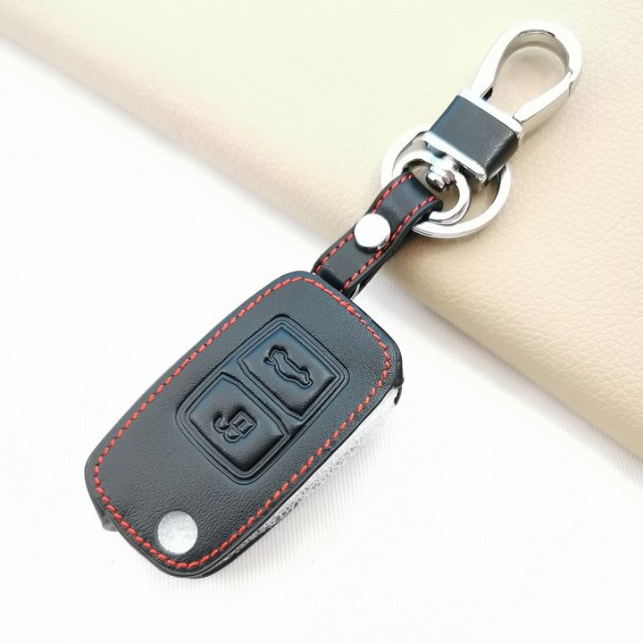 new-style-100-leather-car-key-case-for-chery-a5-fulwin-tiggo-e5-a1-cowin-2-buttons-remote-shell-cover-protective-fob