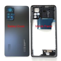 Original For Xiaomi Redmi Note 11 Pro 5G 21091116I B-attery Cover Housing Case For Redmi Note 11 Pro 5G 2201116SG Middle Frame