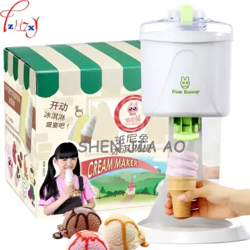 220V Ice Cream Machine Fully Automatic Mini Fruit Ice Cream Maker