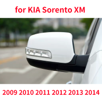 สำหรับ KIA Sorento XM 2009 2010 2011 2012 2013 2014รถซ้ายขวาพับอัตโนมัติอุ่นไฟเลี้ยว9สายกระจก Assembly