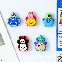 ஐ⊙ Mickey Mouse Fridge Magnet Home Decore Mini Refrigerator for Skin Care Home Decoration Sticker Cute Magnets for Fridge Souvenir