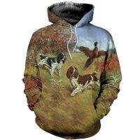 Sudadera con capucha con estampado 3D de Falconry para hombre y mujer, suéter informal de cuello redondo, de gran tamaño, Unisex