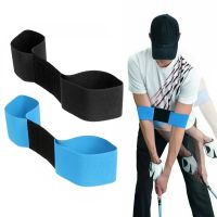 1PC Professional Elastic Golf Swing Trainer Arm Band, Golf Swing Gesture Corrector สำหรับ Men Women Beginners