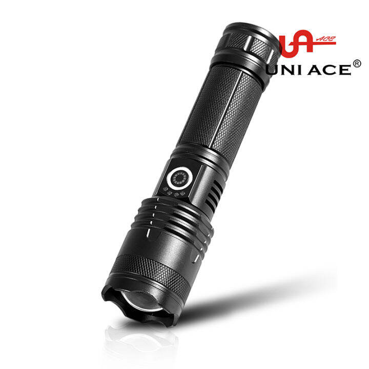 UNI ACE LED Torch Light Camping Emergency Zoomable High Lumen