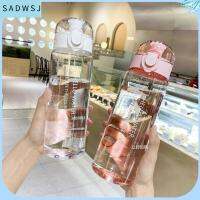 SADWSJ 780ml โรงยิม พลาสติก ชัดเจน ถ้วยดื่ม กันรั่ว ขวดน้ำกีฬา ขวดน้ำดื่ม