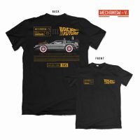 เสื้อยืดผ้าฝ้ายพิมพ์ลายแฟชั่น [จํากัด] เสื้อยืด พิมพ์ลาย BACK TO THE FUTURE PART 3 TEES XS-5XL