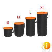 CAMERA LENS POUCH NV-CLBA BLACK-ORANGE (กระเป๋าใส่เลนส์)