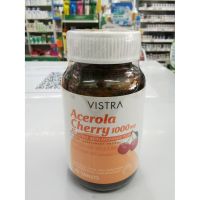 Vistra Acerola Cherry 1,000 mg.  วิสทร้า อะเซโรลาเชอร์รี่ 1,000 มก อย. 13-1-00449-1-0097  / 60 เม็ด