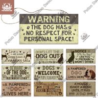 【hot】◘✲●  Putuo Dog Gifts Wood Plaque Sign Pendant for Decoration