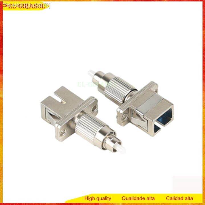 ☃♛ 100 New Hybrid adaptor SC Female to FC Male UPC SM Fiber Optic ...