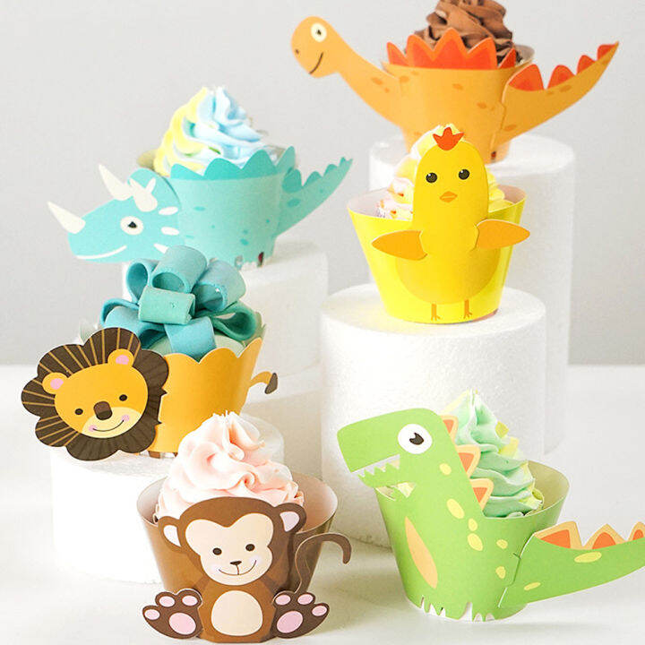OKDEALS01 Animal Party Baby Shower Dinosaur Birthday Jungle Safari Paper Cup Cake Topper Cupcake Wrapper Muffin Cases | Lazada OKDEALS01 Animal Party Baby Shower Dinosaur Birthday Jungle Safari Paper Cup Cake Topper Cupcake Wrapper Muffin Cases | Lazada