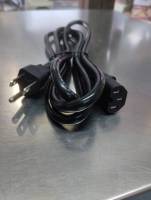 0001129 สายไฟ AC Power (ตรงหัวมีร่อง) Cable ขนาดสาย 3x1mm ยาว 1.8M 10A