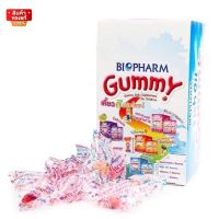 ไบโอฟาร์ม กัมมี่ วิตามินเคี้ยว วิตามิน รวมรส คละรส จำนวน 1 กล่อง บรรจุ 40 เม็ด [Biopharm Gummy]