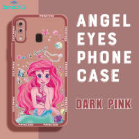 ZeroQiQi เคสโทรศัพท์สำหรับ Samsung Galaxy A30 Samsung A30S Samsung A31เคสโทรศัพท์มือถือยางเคสนิ่มใส่โทรศัพท์เจ้าหญิงเงือกน้อยคลุมทั้งหมดใหม่เคสกันกระแทกดีไซน์ป้องกันกล้อง