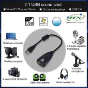 Usb sound 5HV2 âm thanh cực chất 7.1