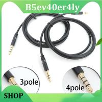 B5ev40er4ly Shop 3Pole 4 Pole Aux Cable Male To 3.5Mm Jack Male Stereo Headphone Cable Jack 3.5 Aux Audio Cable Cord For Phone Earphone