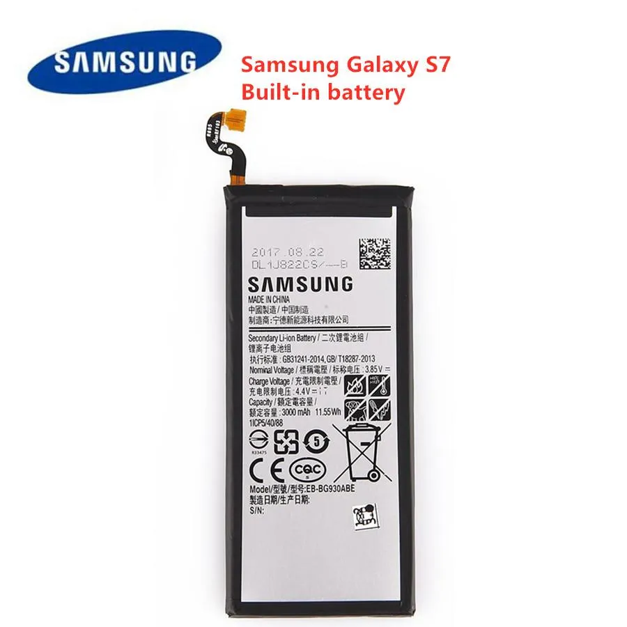 Samsung Galaxy s7 Flat/ S7flat Battery For Samsung EB-BG930ABE G930 G930V  G930A G930T G930P G920V (3000mAH) | Lazada PH