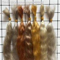 ☫ xianhaochen048906 Qualidade superior 10 grams/saco 7 cores do renascimento boneca mohair diy bjd bebe reborn peruca de cabelo acessórios