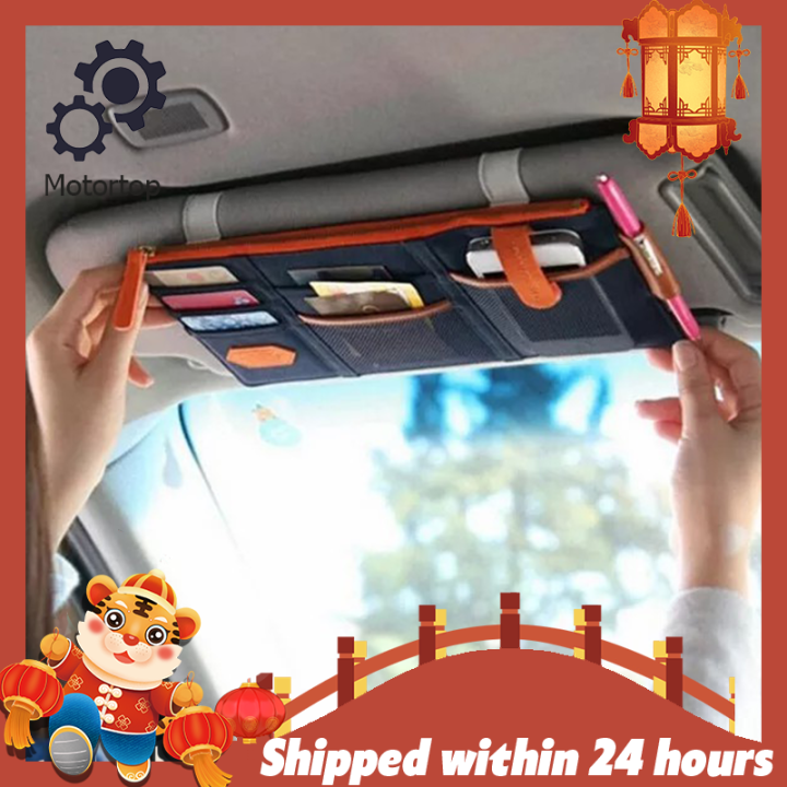 Universal Auto Car Sunshade Sun Visor Card Holder Clip Board Car