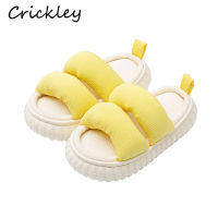 Spring Autumn Girls Slipper Indoor Floor EVA Cotton Beach Shoes For Children Boy Pinkycolor Soft Non Slip Flats Kids Slippers