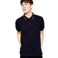 FRED PERRY เสื้อโปโลผู้ชายหูข้าวสาลีแบบบูติกแขนสั้นแบบเรียบง่ายและแฟชั่นหรูหราสบายๆ Balenciagaทหารม้า